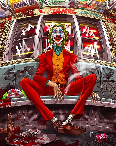 Joker Fan Art Tutorial Pics