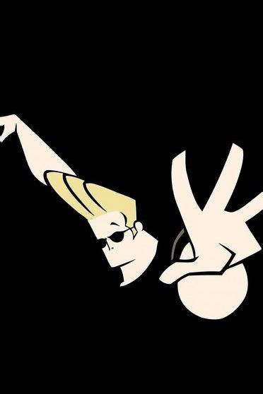 Johnny Bravo Black Wallpaper Download To Your Mobile From Phoneky
