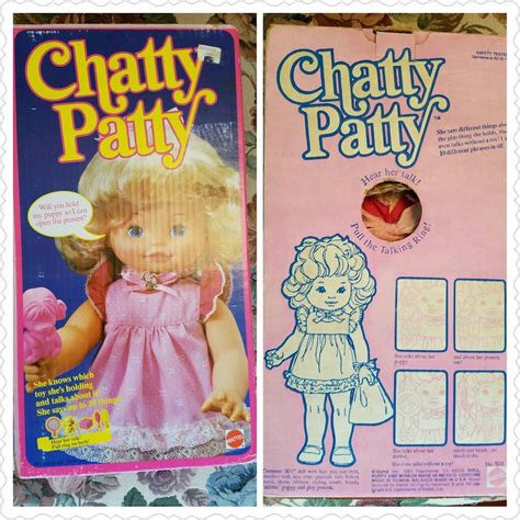 Vintage In The Original Box Chatty Patty Blonde Talking Doll Etsy