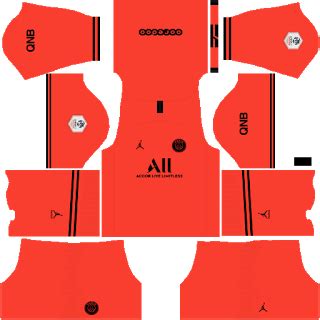 Kits/Uniformes para FTS 15 y Dream League Soccer: Kits/Uniformes Paris