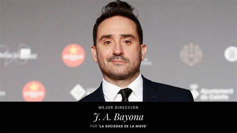 J A Bayona Mejor Director En Los Premios Goya 2024 Por La Sociedad De La Nieve