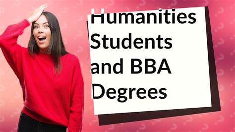 Can Humanities Students Pursue A Bba Degree Youtube