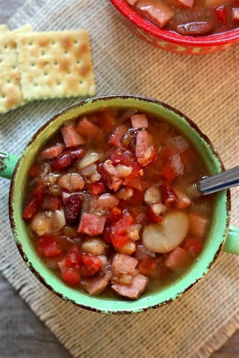 Instant Pot 15 Bean Soupthe Classic 15 Bean And Ham Soup Recipe Made In Your Electric Pressure