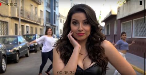 El Hilarante Backstage De María José Quintanilla Para El Videoclip Fue