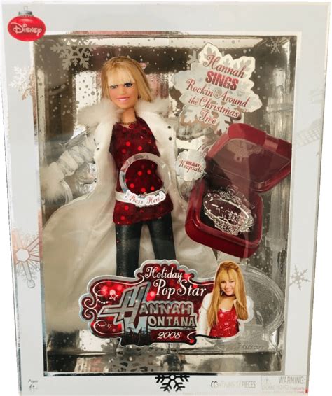 Disney Hannah Montana Holiday Pop Star Doll