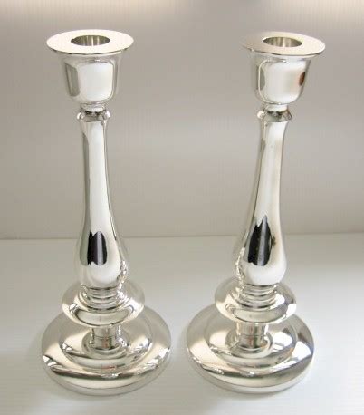 Silver candlesticks can be found inside pinewatch, in the treasure room, and can also be looted from dead thieves in riften. Sterling Silver "Conicle" Silver Candlesticks.