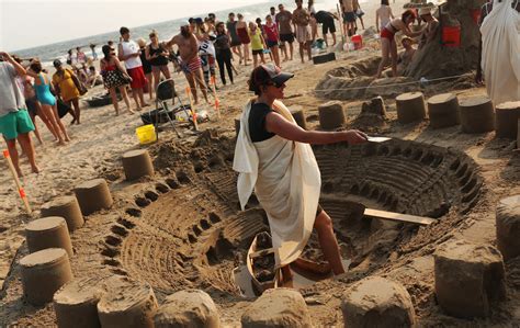 Creative Time Sand Castle Competition For Artists The New York Times