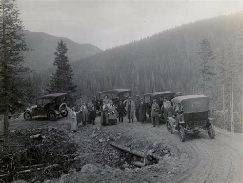 opening wolf creek pass 1916 old pictures vintage photography natural wonders