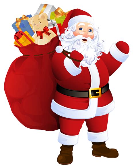 Transparent Santa Claus With Bag Of Ts Gallery Yopriceville High