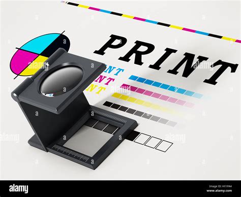 Cmyk Digital Offset Printing Graphic Hi Res Stock Photography And