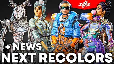 Next Recolors News 😎😎😎 × Apex Legends Youtube
