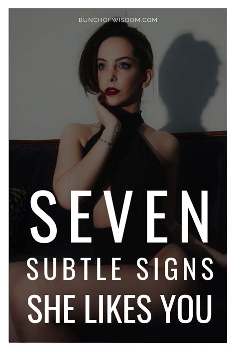 7 Subtle Signs Shes Interested In You Bunch Of Wisdom Signs She