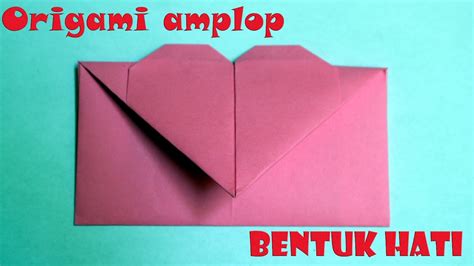 Make Your Own Origami Envelope In 5 Simple Steps Cara Origami