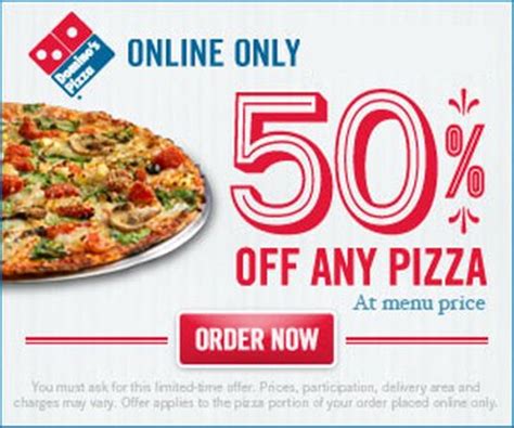 Domino's pizza ilə hədiyyə xallar qazanın və onları inanılmaz təklif və endirimlərlə əvəzləyin. 50% off Domino's Pizza Online Orders - AddictedToSaving.com