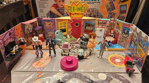 Pee Wees Playhouse Playset Unboxing Pee Wee Herman Galluccio
