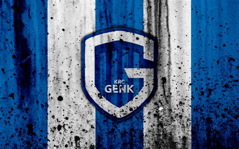 Genk is a football team from the city of genk. Download wallpapers 4k, FC Genk, grunge, ESL Pro League ...