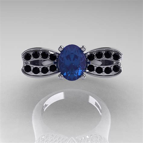 Nature Inspired 14K White Gold 1.0 Ct Oval Chrysoberyl ...