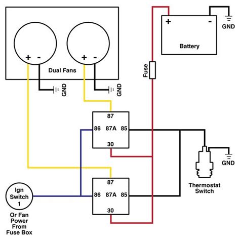 Cold Case Electric Fan Wiring Diagram