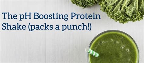 Alkaline Protein Shake Ph Boosting Recipe For Muscle Growth