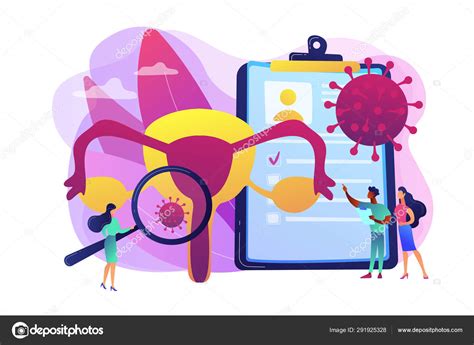 Human Papillomavirus Hpv Concept Vector Illustration Stock Vector Image