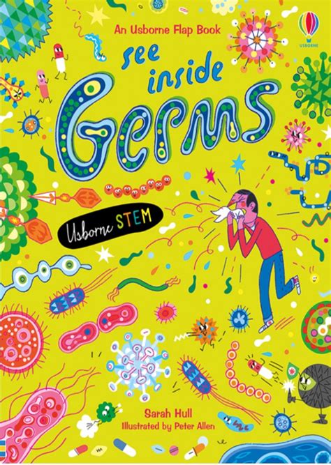 Usbornes See Inside Germs Book Cover With Fun And Colorful