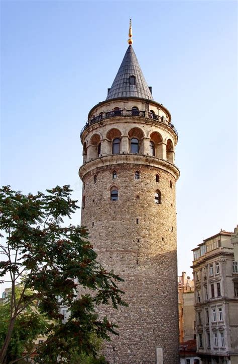 Ancient Tower Of Istanbul Stock Photo Image Of Byzantine 7810548