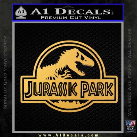 Jurassic Park Decal