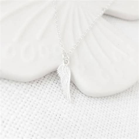 Dainty Sterling Silver Angel Wing Necklace 👼 Angelwing Angel Angels