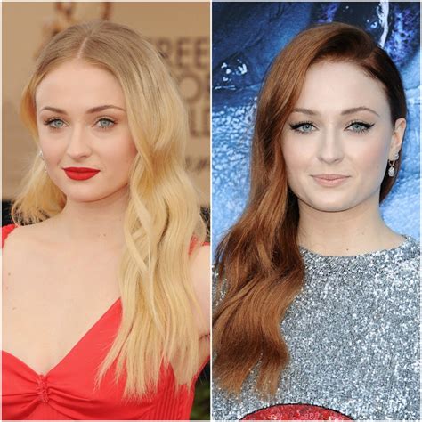 I'm going for a medium blonde. 9 Famous Red-Haired Celebrities Who Aren't Natural ...