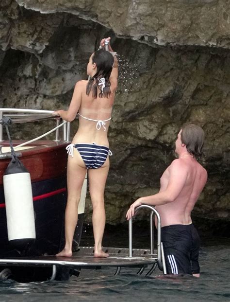 Emilia Clarke Wearing Bikini On Vacation In Italy Luvcelebs My XXX Hot Girl