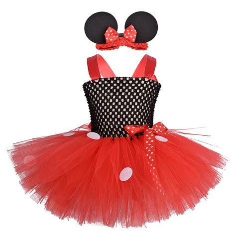 Girls Mouse Tutu Costumekids Minnie Birthday Party Tutu Etsy