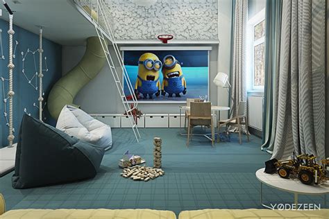 Adorable Apartment Design For Kids With Lots Of Funny