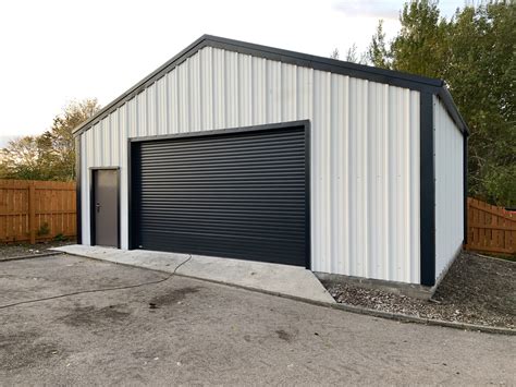 Steel Garages And Steel Framed Garages In Scotland Uk