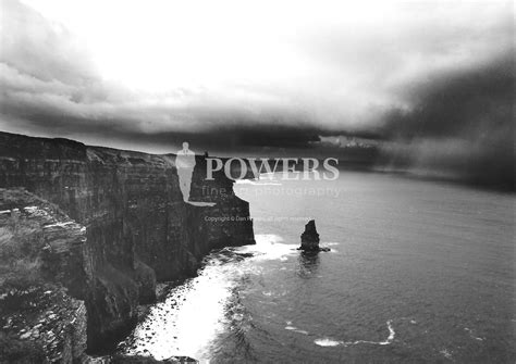 Cliffs Of Moher 3 Bw Powers Fine Art Photography