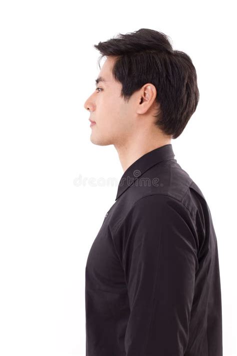 Asian Man Side Profile Stock Image Image Of Portrait 9221927