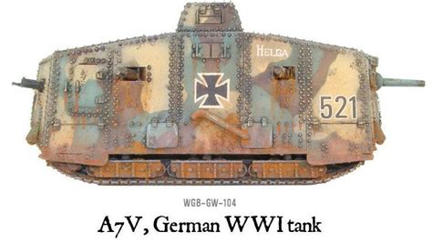 A7v German Wwi Tank Skytrex