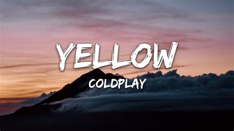 lagu coldplay yellow