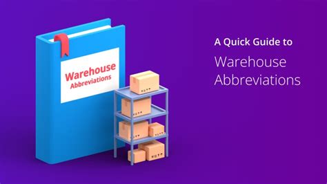 Warehouse Abbreviation A Quick Guide To Warehouse Terminology