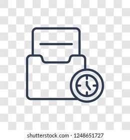 Caching Icon Trendy Linear Caching Logo Stock Vector Royalty Free