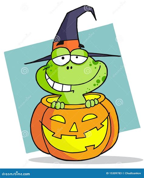 Halloween Frog Stock Vector Illustration Of Jack Holiday 15309783