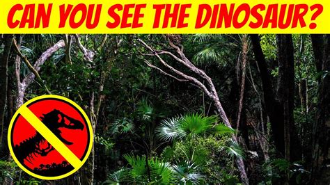 Find All The Hidden Dinosaurs Hidden Animals Optical Illusions