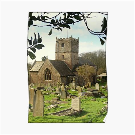 St Andrews Church In Clevedon England Poster For Sale By