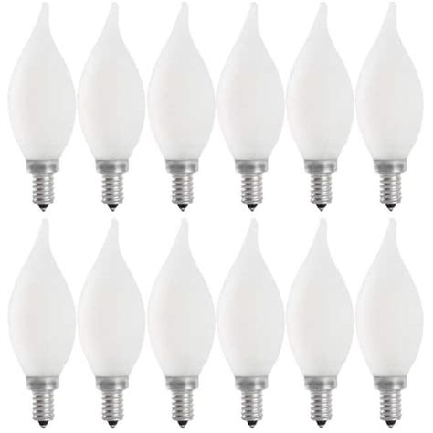 Feit Electric 40 Watt Equivalent Ca10 Dimmable Filament Cec Frosted