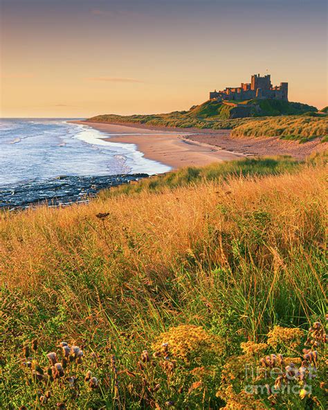 Sunrise At Bamburgh Castle Photograph By Henk Meijer Photography
