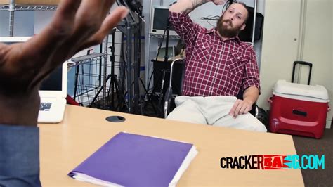 Big Bearded Cracker Needs Job So Has Interracial Sex With Black Casting Agent With Huge Cock