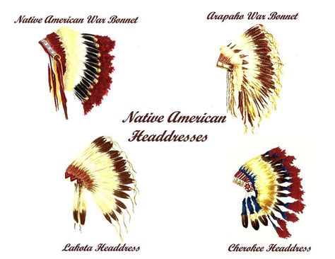 Types Of Headdresses Native American Headdress Native American