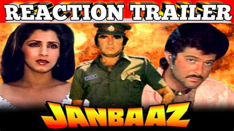 Janbaaz 1986 Full Movie Trailer Reaction Feroz Khan Anil Kapoor