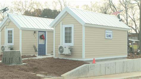 Tiny Clinic Opens In The Tiny House Village For Homeless Veterans In