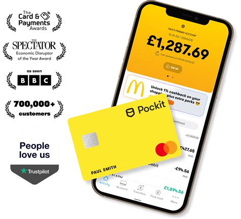 Pockit — prepaid account & Mastercard®