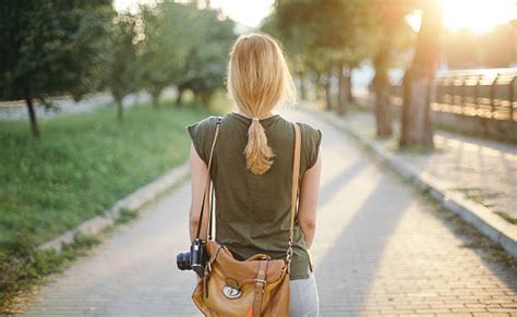 Woman Facing Away From Camera Stock Photos Pictures And Royalty Free